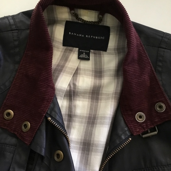 BELLA SWAN WAXED BANANA REPUBLIC JACKET - Picture 11 of 11